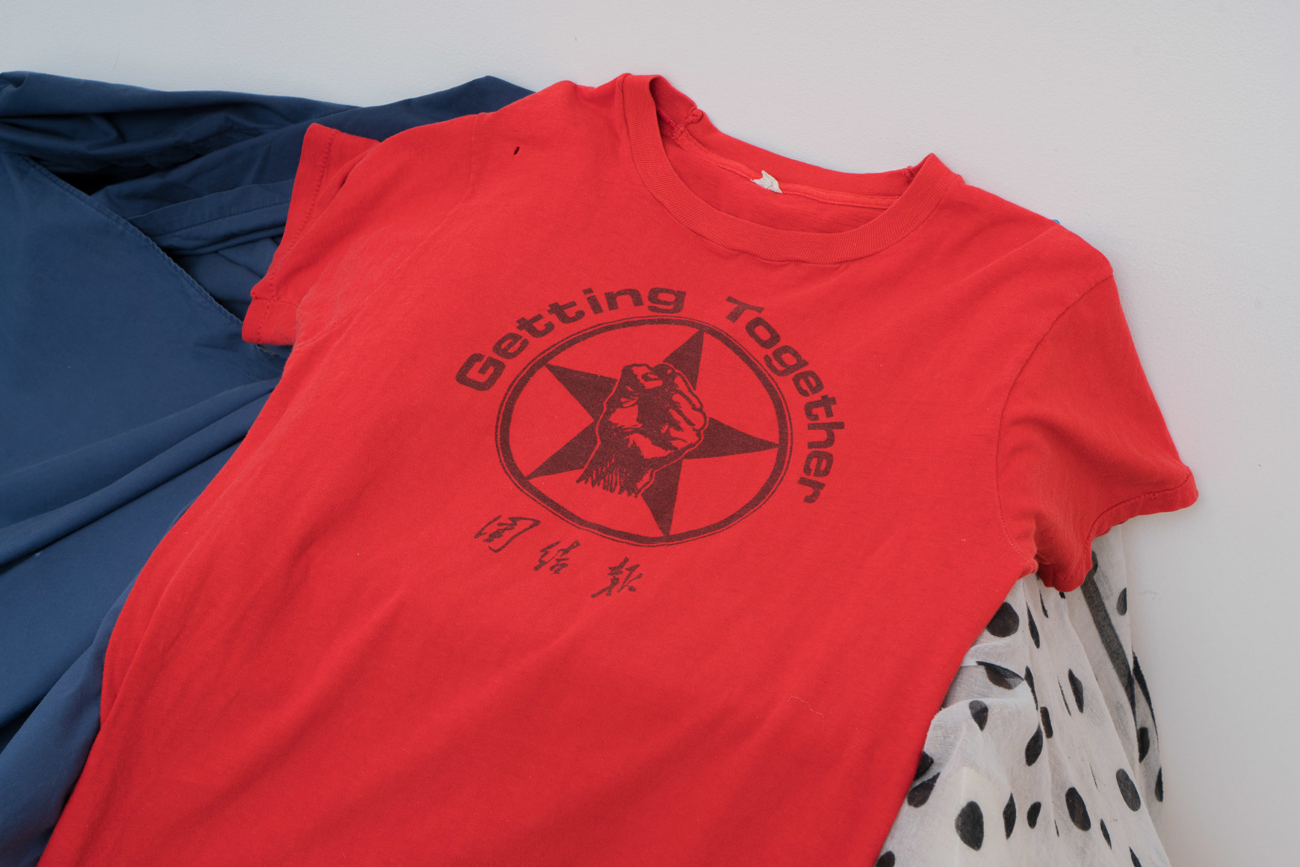 Getting Together tee shirt, scarf